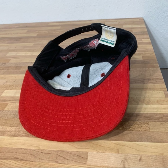 Vintage MGM Boxing Riddick Bowe vs Jorge Luis Gonzalez Snap Back Hat Adult - Picture 5 of 8